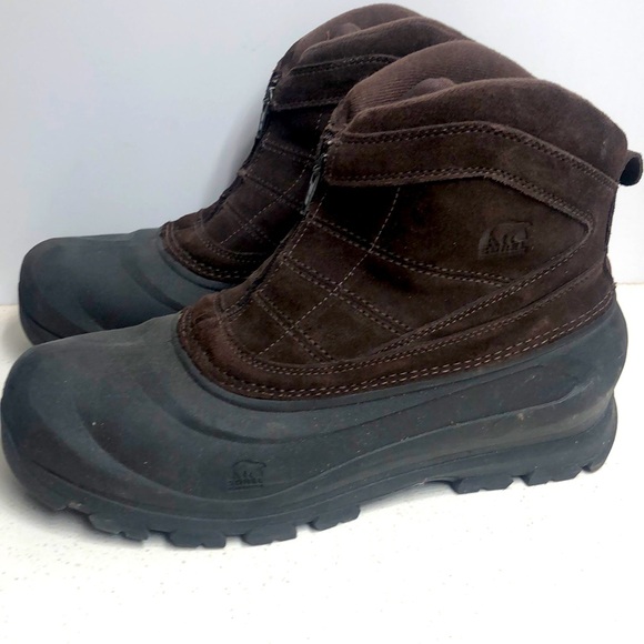 Sorel Other - Sorel Cold Mountain Zip Snow Boots Mens Size 11
